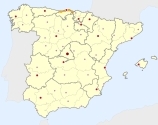 ligging van het gebied Costa de Cantabria