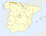 ligging van het gebied Costa Verde