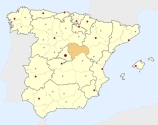 ligging van het gebied Guadalajara