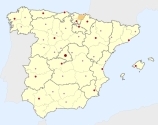 ligging van het gebied Guipúzcoa